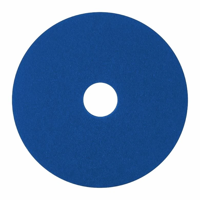 Blaues Reinigungs-Bodenpad